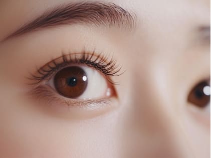 目を大きく見せることができる