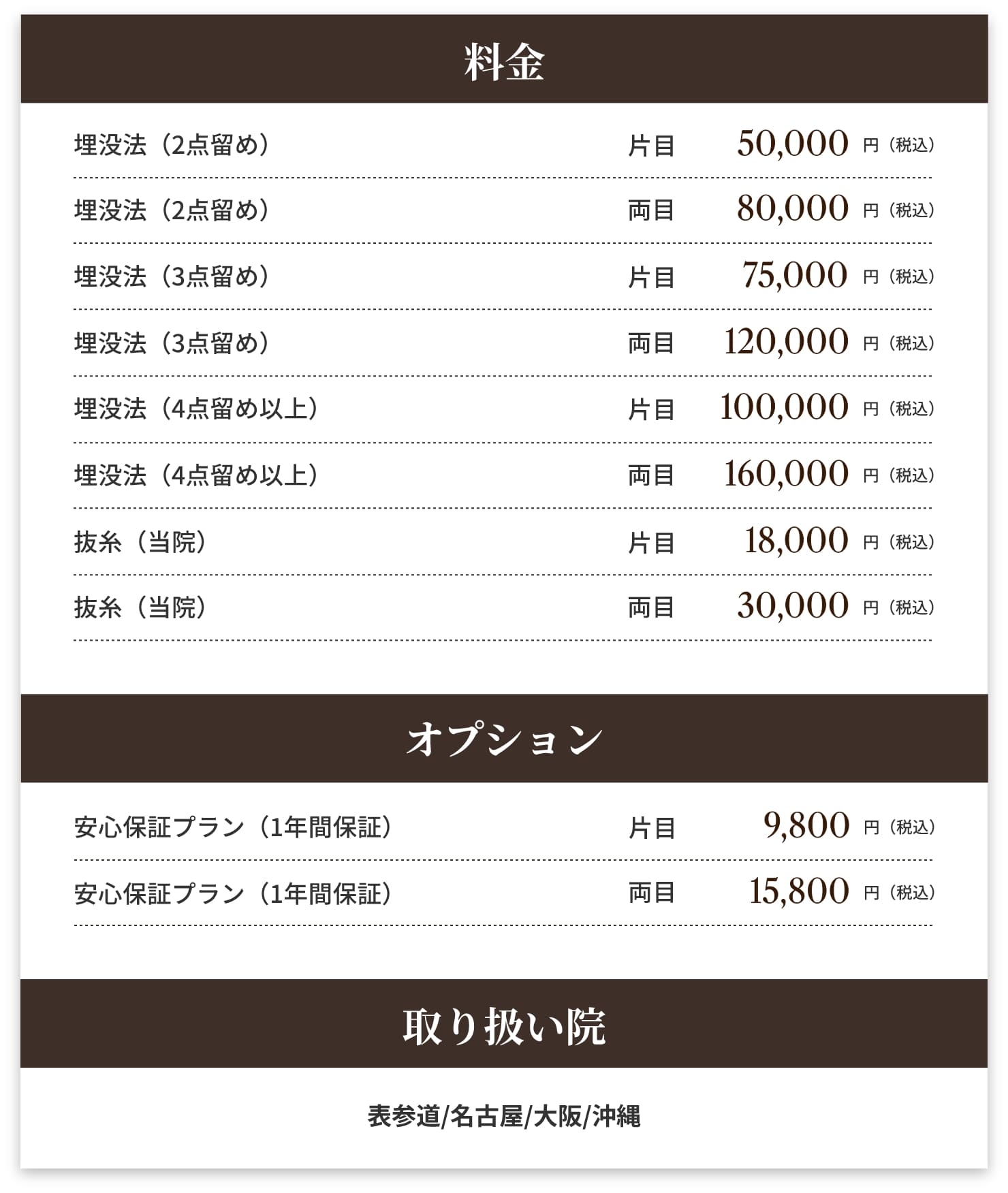 埋没法料金