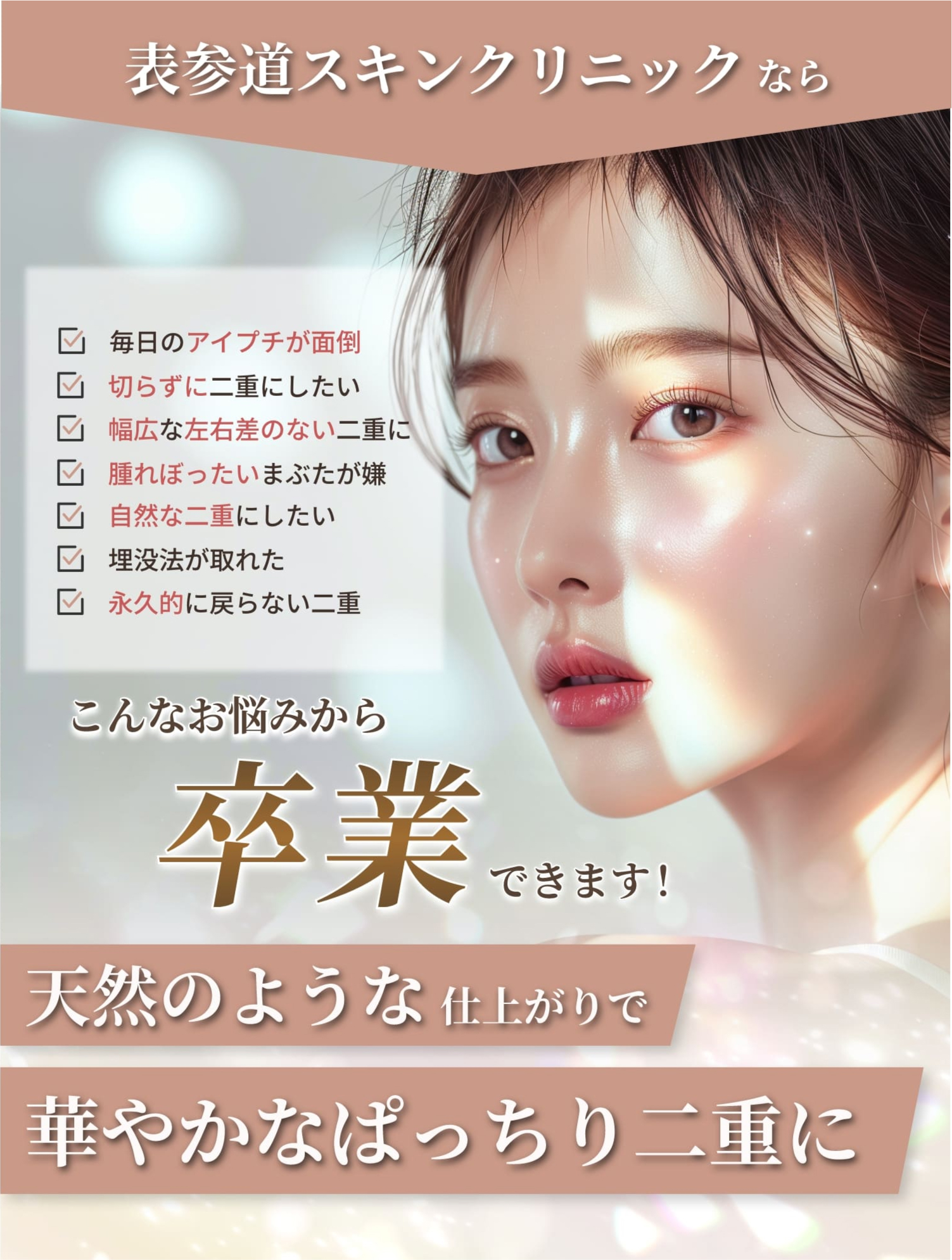 表参道スキンクリニックならこんなお悩み解決できます