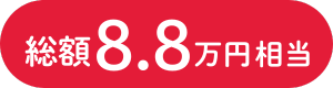 総額8.8万円相当