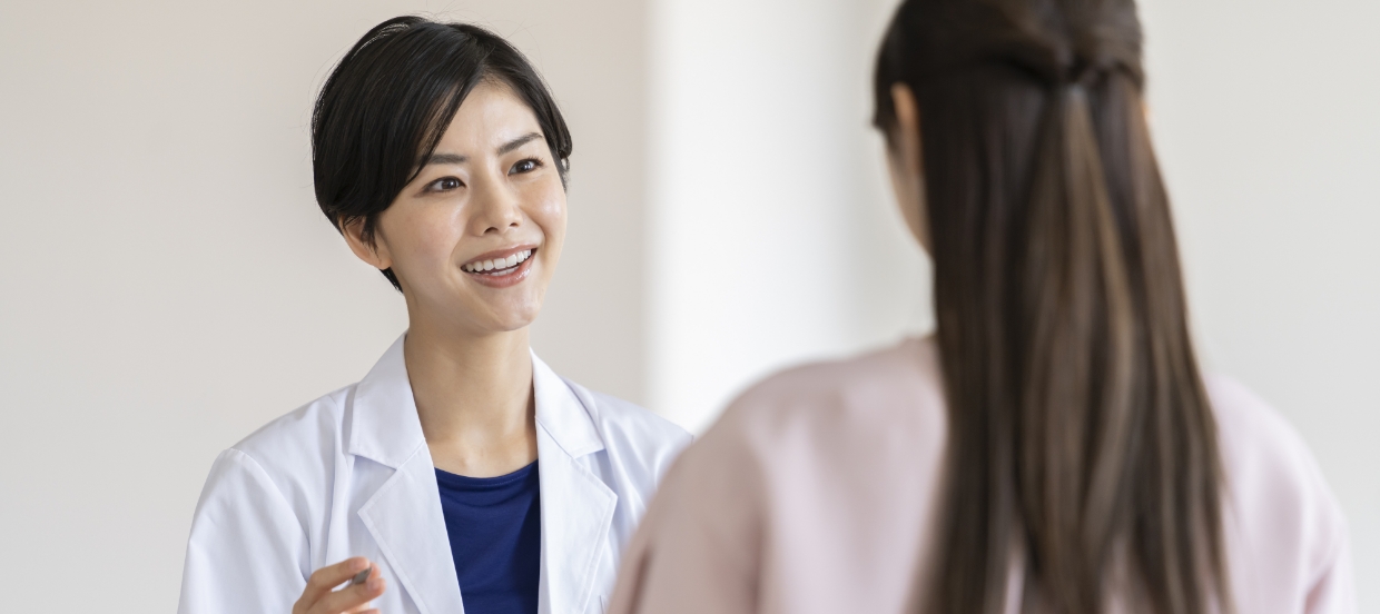 カウンセリングと検診のイメージ