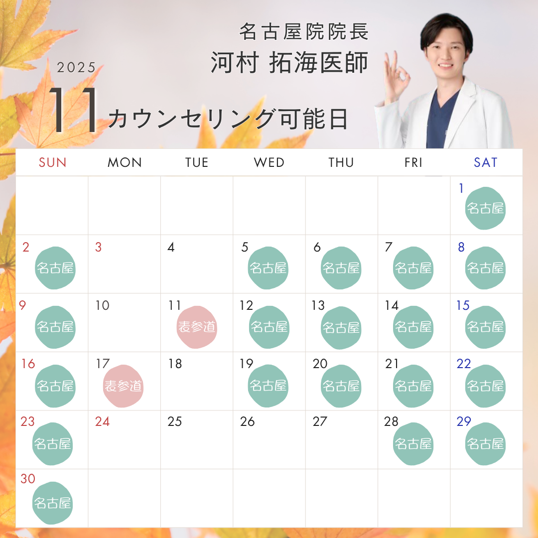 河村医師のスケジュール